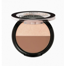 Палетка для макіяжу Bless Beauty Duo Palette Highlighter Contour 01