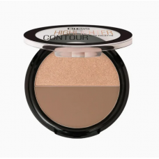 Палетка для макіяжу Bless Beauty Duo Palette Highlighter Contour 02