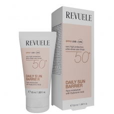 Сонцезахисний крем-бар'єр для обличчя Revuele Daily Sun Barrier Cream SPF 50+