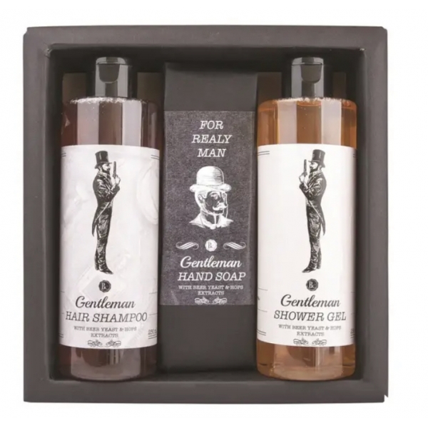 Подарунковий набір (для тіла та волосся) для чоловіків Bohemia Gifts & Cosmetics Gentlemen Spa