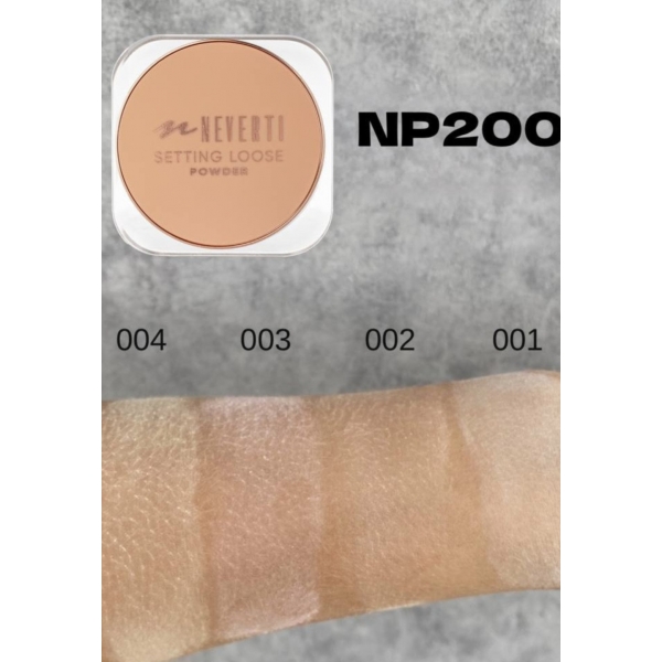 Пудра розсипчаста Setting Loose Powder NEVERTI