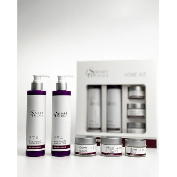 Набір для шкіри омолоджуючий Smart4Derma Age Performance Home Kit