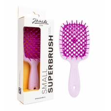 Щітка для волосся Janeke Small Superbrush Лавандова з фуксією