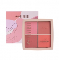 Палетка рум'ян ILLUSION BLUSH Neverti