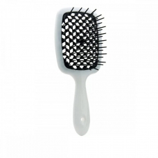 Щітка для волосся Janeke Small Superbrush Біло-чорна