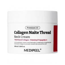 Крем зміцнювальний для шиї з колагеном та пептидами MEDIPEEL Premium 3.0 Collagen Naite Thread Neck Cream 100 мл