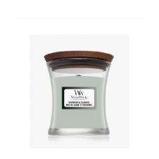 Ароматична свічка з дерев'яним гнітом Woodwick Sagewood & Seagrass 85 g
