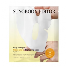 Маска освітлююча гідрогелева Sungboon Editor Deep Collagen Niacin Vita C Brightening Mask 