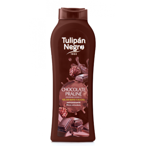 Гель для душу "Шоколадне праліне" Tulipan Negro Chocolate Praline Shower Gel