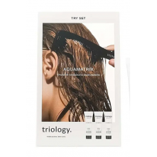 Набір трилогія глибокого зволоження Triology. Aquamatrix Try Set (shm/30ml + h/balm/30g + h/mask/30g)
