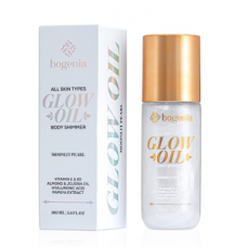 Олія-шиммер для тіла Glow Oil Body Shimmer Bogenia BG462 - №001 (Moonlit Pearl)