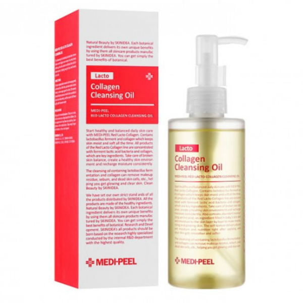Олія гідрофільна з пробіотиками та колагеном Medi-Peel Red Lacto Collagen Cleansing Oil 2.0