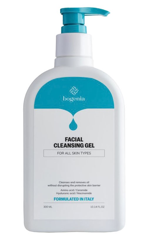Гель для вмивання Bogenia Facial Cleansing Gel для всіх типів шкіри, 300 мл