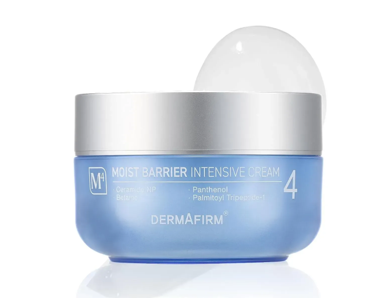 Зволожуючий крем з 6 видами гіалуронової кислоти - Moist Barrier Intensive Cream M4 Dermafirm ,50 ml