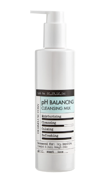 Очищувальне молочко для обличчя Derma Factory pH Balancing Cleansing Milk, 120 мл