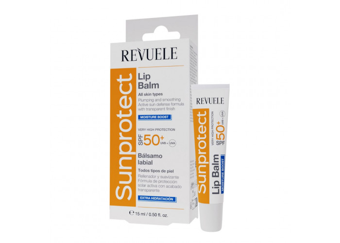 Бальзам для губ Reveule зволожуючий сонцезахисний SPF 50+