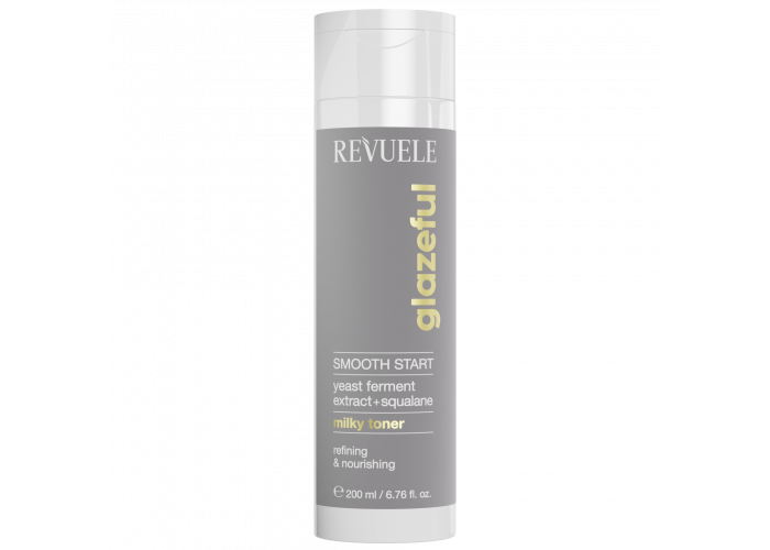 Молочний тонер для обличчя відновлюючий Revuele Glazeful Smooth Start Milky Toner