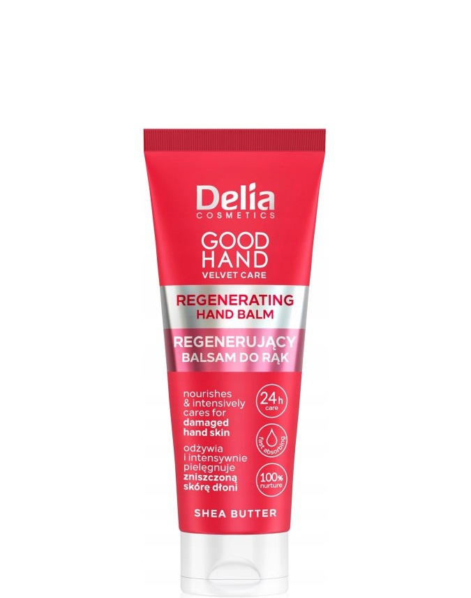 Крем-бальзам для рук регенеруючий Delia Good Hand Velvet Care з маслом ши, 75мл