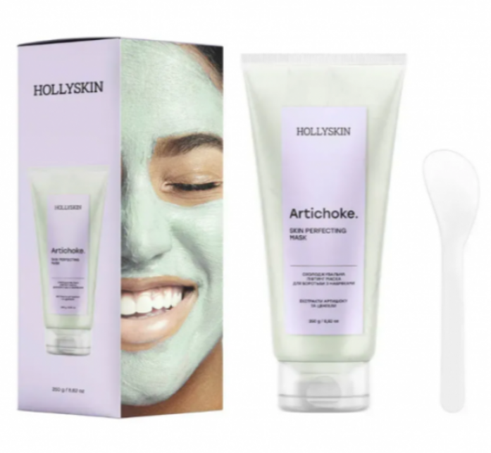 Охолоджувальна ліфтинг-маска для боротьби з набряками HOLLYSKIN Artichoke, 250мл
