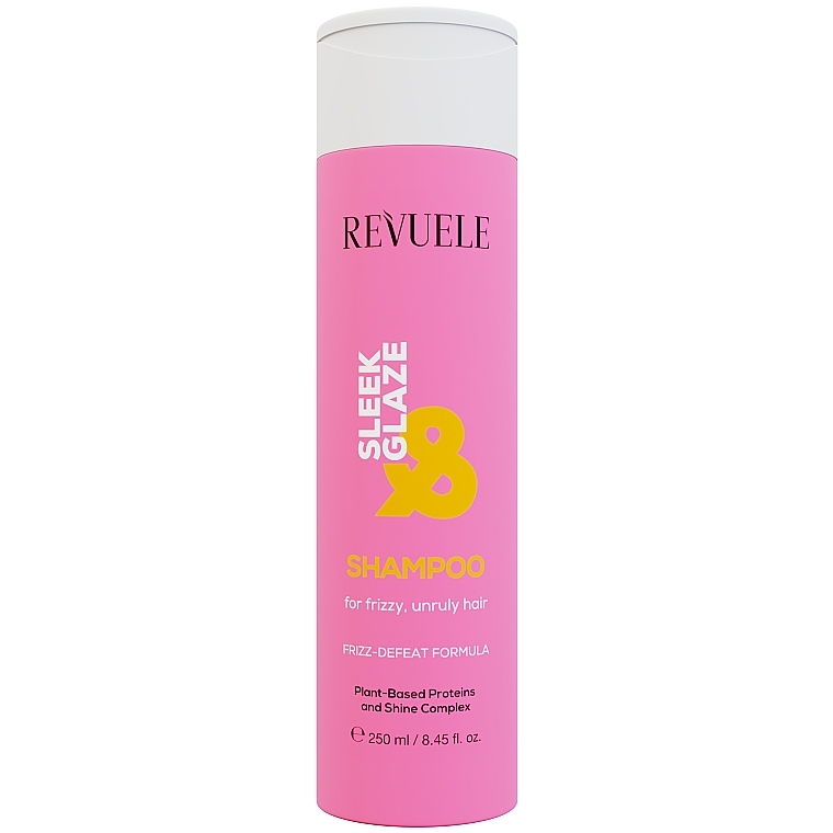 Шампунь для неслухняного та тьмяного волосся SLEEK & GLAZE Revuele 