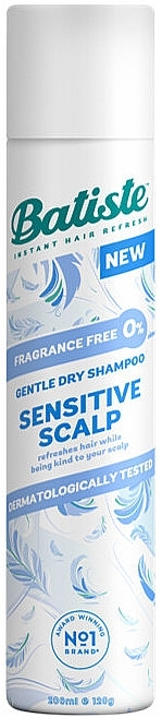 Сухий шампунь для чутливої шкіри голови Batiste Sensitive