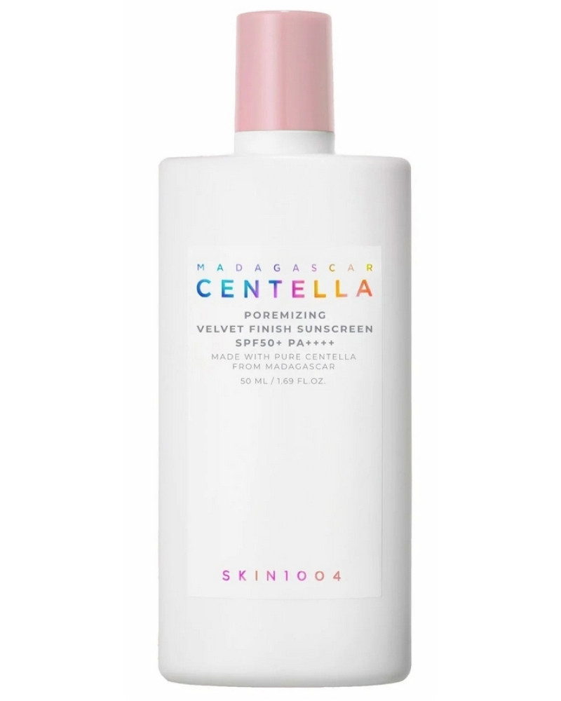 Сонцезахисний крем для обличчя SKIN1004 Madagascar Centella Poremizing Velvet Finish Sunscreen 50 мл