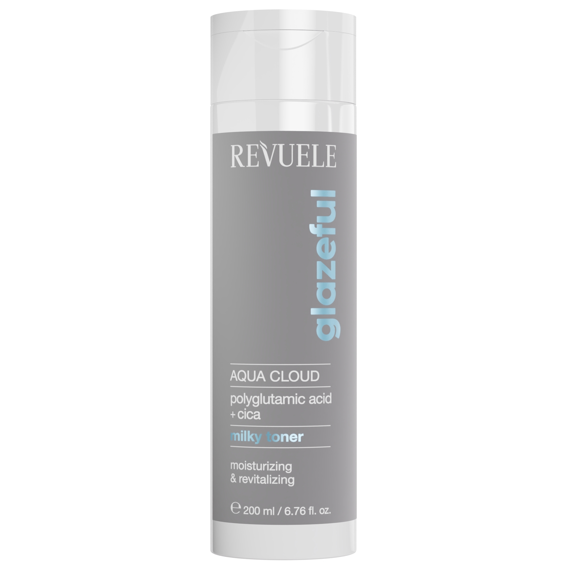 Молочний тонер для обличчя  зволожуючий Revuele Glazeful Aqua Cloud Milky Toner