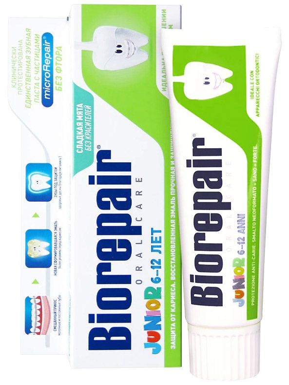 Зубна паста для дітей від 6 до 12 років Джуніор Biorepair Junior