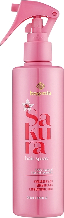 Термозахисний спрей для волосся Bogenia Sakura BG434