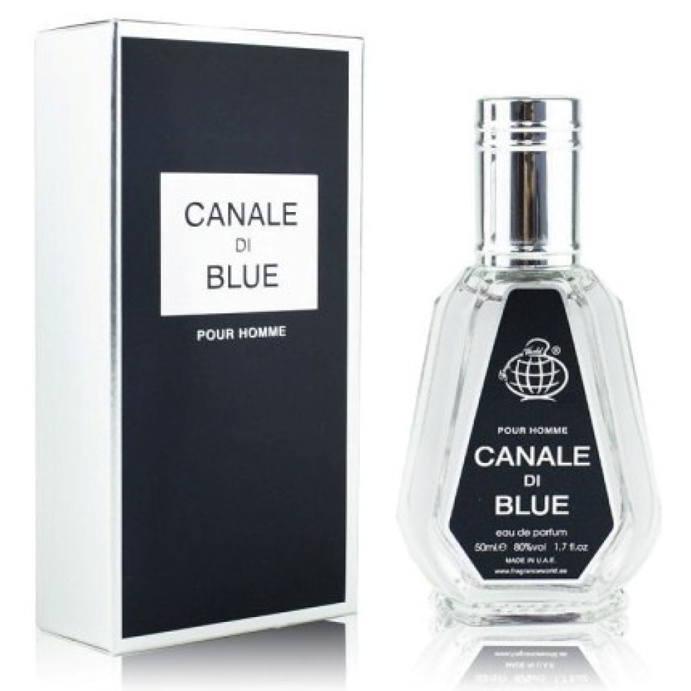 Чоловіча парфумована вода Fragrance World Canale di Blue 50мл