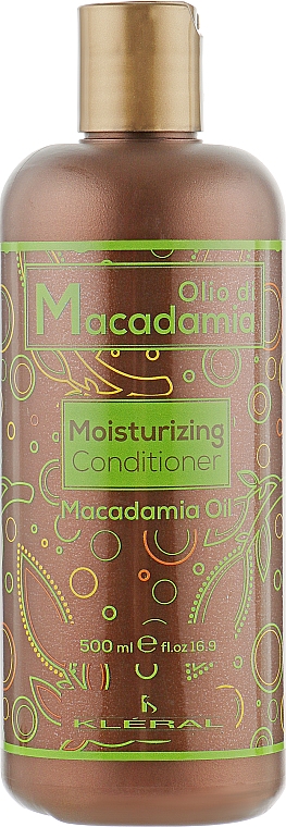 Зволожуючий кондиціонер з маслом макадамії Kleral System Olio Di Macadamia Hidrating Conditioner