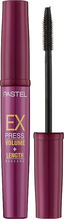 Туш для вій об'єм & довжина Pastel Express Volume & Length Mascara