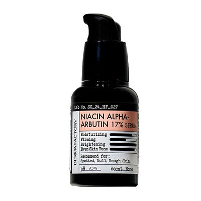Сироватка для освітлення пігментації Niacin Alfa - Arbutin 17% Serum Derma Factory
