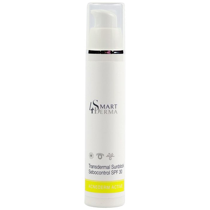 Крем трансдермальний санблок SPF 30 Smart4Derma Acnederm Active, 50 мл