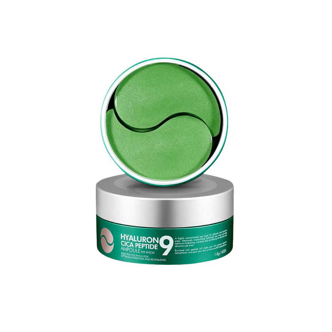 Патчі заспокійливі з пептидами Medi-Peel Hyaluron Cica Peptide 9 Ampoule Eye Patch