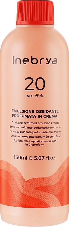 Парфумована окислювальна емульсія Inebrya Oxidizing Emulsion 6% - 150 мл