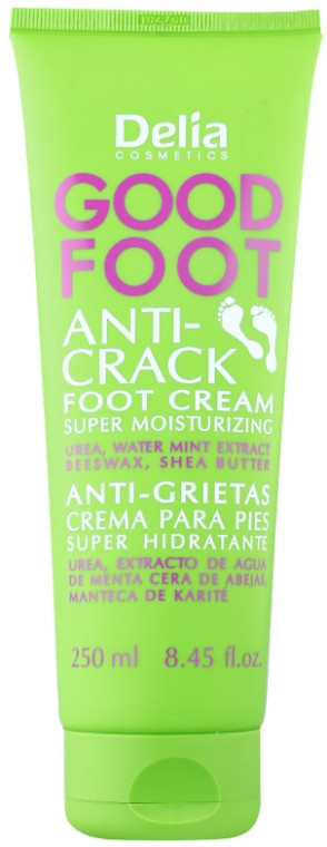 Крем для стоп проти тріщин на п'ятах Delia cosmetics Good Foot