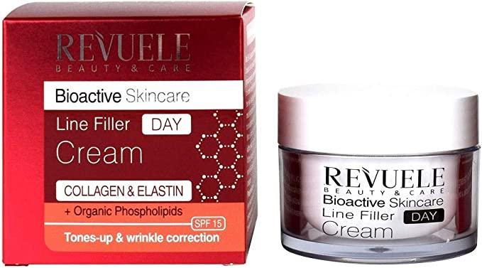 Денний крем-філер Revuele Bio Active Collagen & Elastin Line Filler Cream