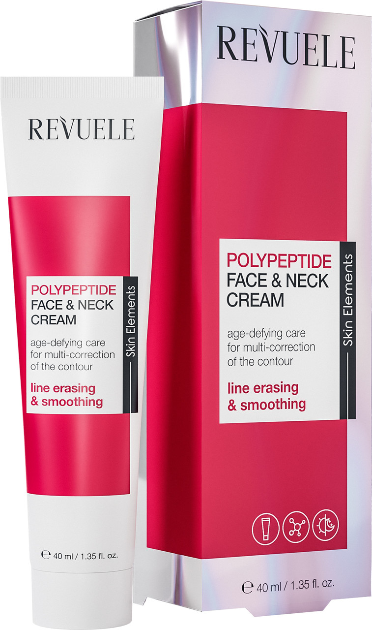 Крем для обличчя та шиї з поліпептидами REVUELE Polypeptide