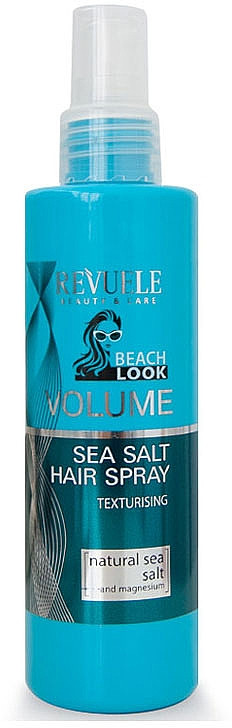Текстуруючий спрей для об'єму волосся з морською сіллю Revuele Volume Sea Salt Hair Spray