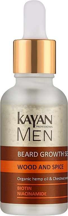 Сироватка для зросту бороди Kayan Professional Men Beard Growth Serum