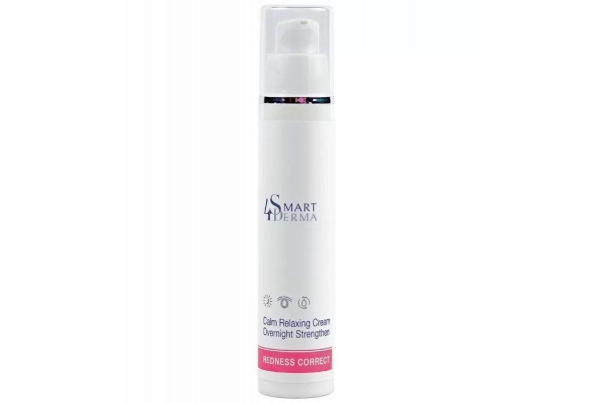 Зміцнюючий нічний крем для чутливої шкіри Smart4Derma Redness Corect, 50 мл