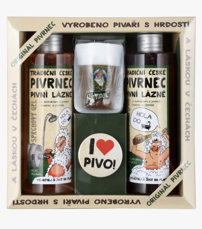 Подарунковий набір (для тіла та волосся) для чоловіків Bohemia Gifts & Cosmetics Beer