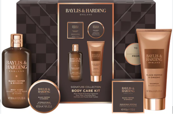 Набір чоловічий Baylis & Harding Black Pepper & Ginseng