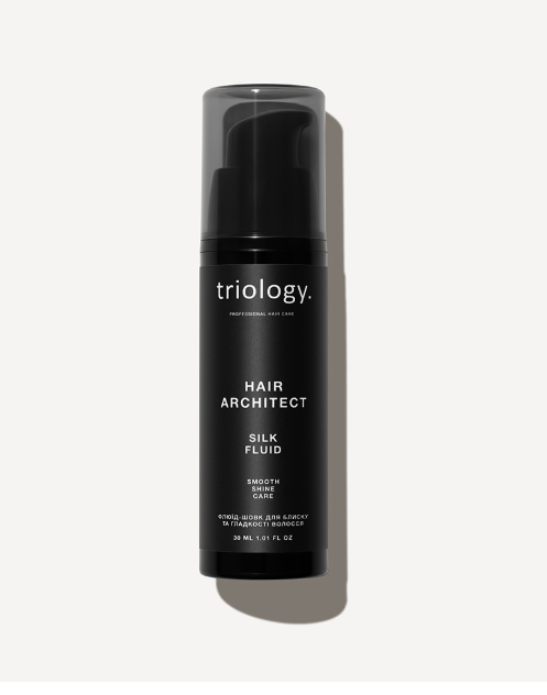 Флюїд-шовк для блиску та гладкості волосся Hair Architect Triology.
