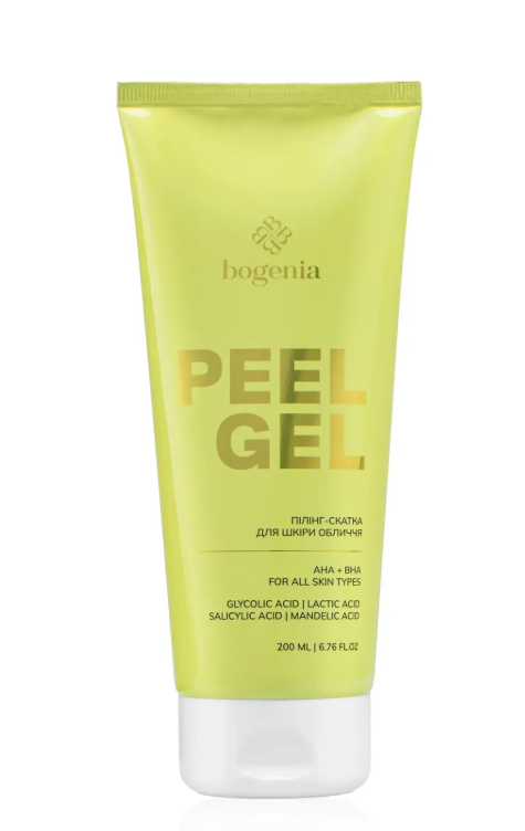 Пілінг-скатка для шкіри обличчя Peeling Gel Bogenia BG443